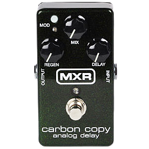 MXR (エムエックスアール) / Carbon Copy Analog Delay レビュー